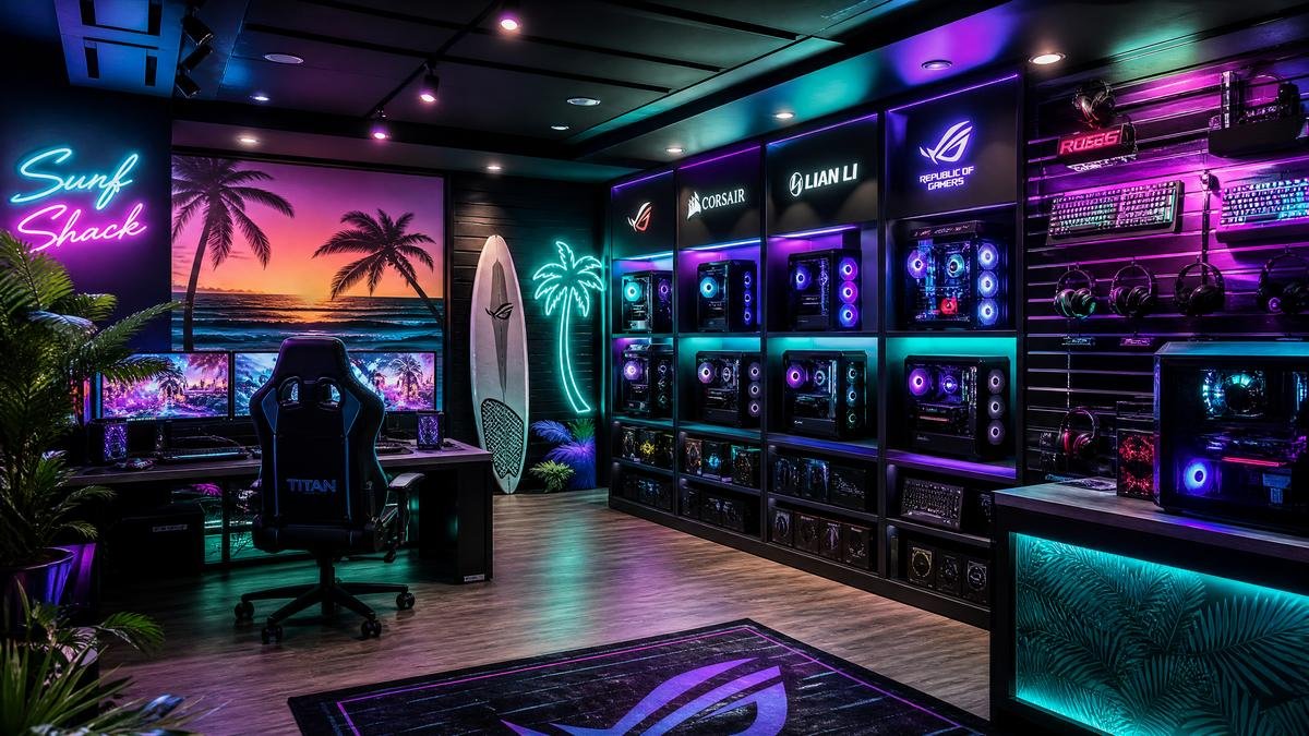 Beach Base Gaming Showroom